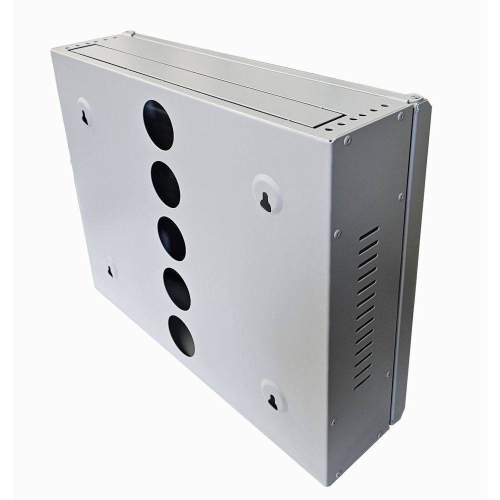 Ad Tek Products U Low Profile Vertical Wall Mount Network Cabinet