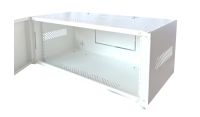 4U 19 inch Data Cabinet Rack / Patching Network Cabinet 300mm Deep White