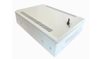 2U 19" Low Profile Vertical Mount - Wall Mount Network / Server Cabinet 400mm Deep  - Grey