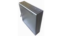 2U 19" Low Profile Vertical Mount - Wall Mount Network / Server Cabinet 600mm Deep