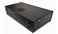 2U 19 inch Small Data Rack / Desktop / Patching Network Cabinet 300mm Deep - Black