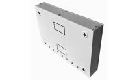 1U 19 inch Vertical Wall Mount Network Enclosure-Cabinet, Grey