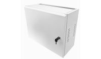 4U 19" Low Profile Vertical Mount - Wall Mount Network / Server Cabinet - 400 Style - White