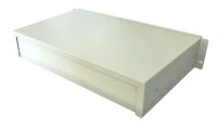 2U 19 inch Rack Mount Drawer - 280mm Deep - Grey