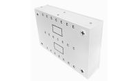 Universal Adjustable Enclosure - 2x 22 Way Module Dins / 2u Wall Box-350 Style - White