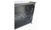 6U 19" Low Profile Vertical Mount - Wall Mount Network / Server  Cabinet 400mm Deep