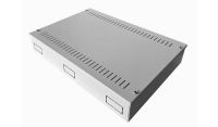 1U 19 inch Vertical Wall Mount Network Enclosure-Cabinet, Grey