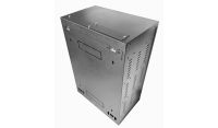 6U 19" Low Profile Vertical Mount - Wall Mount Network / Server  Cabinet 800mm Deep-Black