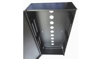 2U 19" Low Profile Vertical Mount - Wall Mount Network / Server Cabinet 1000mm Deep - Black
