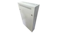 2u 19 inch or DIN Adjustable Vertical Mount / 3x 22 Way Module Dins Universal Wall Mount Enclosure-Wall Box-Cabinet - 1000 Style - Grey