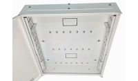 2U 19" Adjustable Low Profile Vertical Mount - Wall Mount Network / Server Cabinet 500mm Deep - Grey