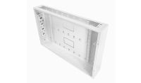 Universal 350 Style Cab - 2 way DIN  (2x 22 Module Dins) / 1u Wall Cabinet-350 Style - White