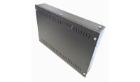 1U 19 inch Vertical Wall Mount Network Enclosure-Cabinet, Black