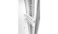 2U 19" Low Profile Vertical Mount - Wall Mount Network / Server  Cabinet 800mm Deep-White