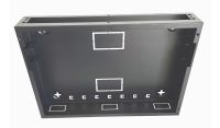 1U 19 inch Vertical Wall Mount Network Enclosure-Cabinet, Black