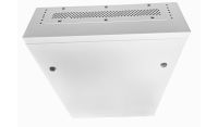 2U 19" Low Profile Vertical Mount - Wall Mount Network / Server  Cabinet 800mm Deep-White