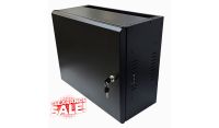 4U 19" Low Profile Vertical Mount - Wall Mount Network / Server Cabinet - 400mm Deep