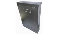 2U 19" Low Profile Vertical Mount - Wall Mount Network / Server  Cabinet 800mm Deep-Black