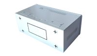 4U 19 inch Data Cabinet Rack / Patching Network Cabinet 300mm Deep Grey