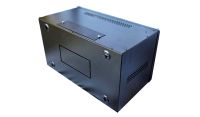 6U 19 inch Data Cabinet Rack / Patching Network Cabinet 300mm Deep Black
