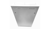 2U 19" Adjustable Low Profile Vertical Mount - Wall Mount Network / Server Cabinet 1000mm Deep - White