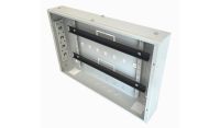 Universal 350 Style Cab - 2 way DIN  (2x 22 Module Dins) / 1u Wall Cabinet-350 Style - Grey