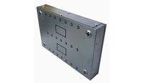 Universal 350 Style Cab - 2 way DIN  (2x 22 Module Dins) / 1u Wall Cabinet-350 Style - Black