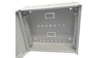 3U 19" Adjustable Low Profile Vertical Mount - Wall Mount Network / Server Cabinet - 500mm Deep - Grey