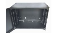 6U 19" Low Profile Vertical Mount - Wall Mount Network / Server  Cabinet 400mm Deep