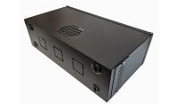 3U 19 inch Small Data Rack / Desktop / Patching Network Cabinet 300mm Deep - Black