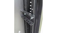 2U 19" Low Profile Vertical Mount - Wall Mount Network / Server  Cabinet 800mm Deep-Black