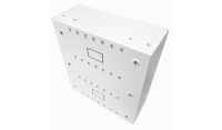 4U 19" Low Profile Vertical Mount - Wall Mount Network / Server Cabinet - 600mm Deep - White