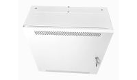 4U 19" Low Profile Vertical Mount - Wall Mount Network / Server Cabinet - 600mm Deep - White