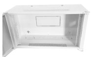 6U 19 inch Data Cabinet Rack / Patching Network Cabinet 225mm WhiteDeep