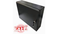 2U 19" Low Profile Vertical Mount - Wall Mount Network / Server Cabinet 400mm Deep