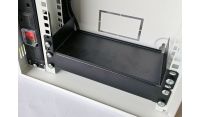 1U 10 inch 100mm Deep Mini Cabinet Shelf