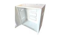 12U 19 inch Data Cabinet Rack / Patching Network Cabinet 300mm Deep White