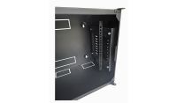 6U 19" Low Profile Vertical Mount - Wall Mount Network / Server  Cabinet 400mm Deep