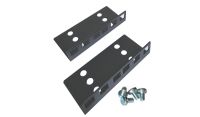 2u 19 inch internal rails for all ADLPC Slim Cabinets-Black