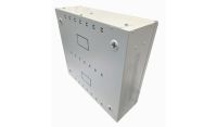 3U 19" Adjustable Low Profile Vertical Mount - Wall Mount Network / Server Cabinet - 500mm Deep - Grey