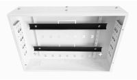 Universal Adjustable Enclosure - 2x 22 Way Module Dins / 2u Wall Box-350 Style - White