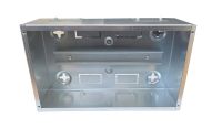 DIN Rail Enclosure Type 3 320x190x110 1 Way 15 Module , Perf Vented Cover