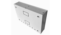 2U 19 inch Vertical Wall Mount Network Enclosure-Cabinet, Grey