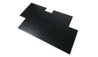 Hinged Wall Box Top And Bottom Covers (Sets)-Black