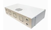 2U 19 inch Small Data Rack / Desktop / Patching Network Cabinet 300mm Deep - White