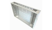 Universal 350 Style Cab - 2 way DIN  (2x 22 Module Dins) / 1u Wall Cabinet-350 Style - Grey