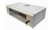 3U 19 inch Small Data Rack / Desktop / Patching Network Cabinet 300mm Deep - Grey