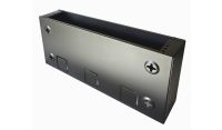 2U 19 inch Desktop / Wall Mount Rack Box - 225mm Deep