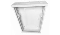 2U 19" Low Profile Vertical Mount - Wall Mount Network / Server  Cabinet 800mm Deep-White