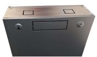 3U 19 Low Profile Vertical Wall Mount Network Cabinet 600 Style